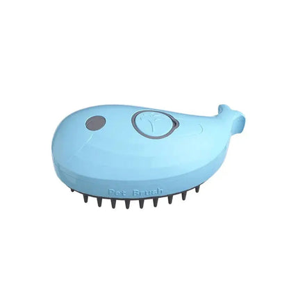 Electric Pet Grooming Steam Brush – 3-in-1 Water Spray Comb for Cats and Dogs, USB Rechargeable