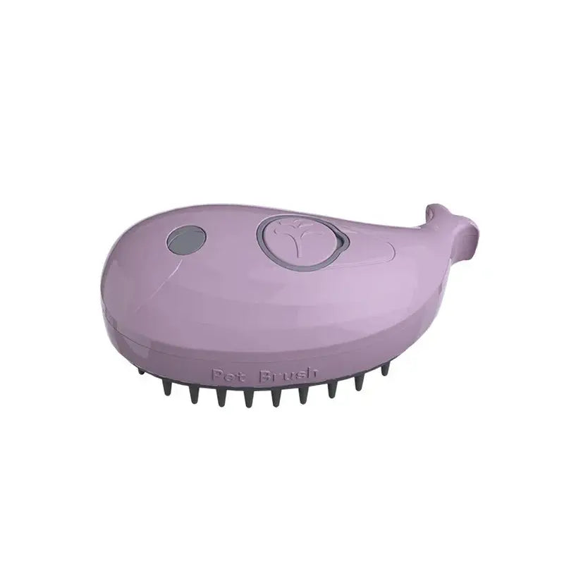 Electric Pet Grooming Steam Brush – 3-in-1 Water Spray Comb for Cats and Dogs, USB Rechargeable