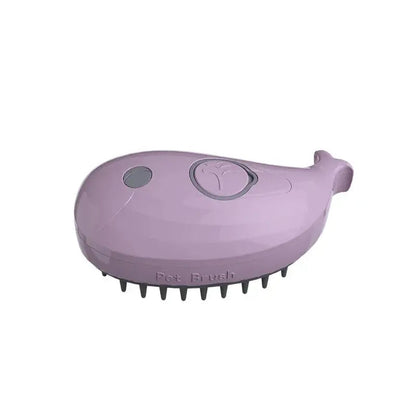 Electric Pet Grooming Steam Brush – 3-in-1 Water Spray Comb for Cats and Dogs, USB Rechargeable