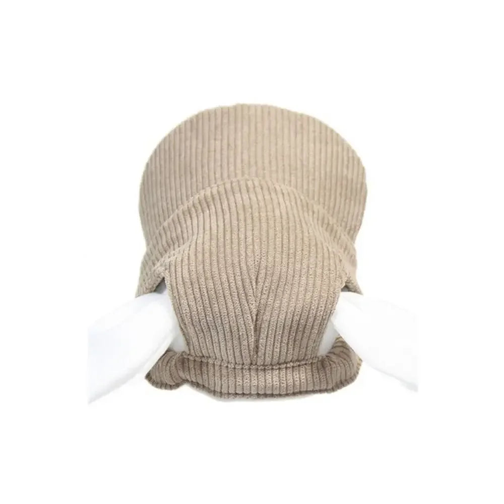 Adjustable Dog Baseball Cap - Breathable Soft Parent-Child Hat with Ear Openings for Pets, Perfect for Sun Protection and Outdoor Activities